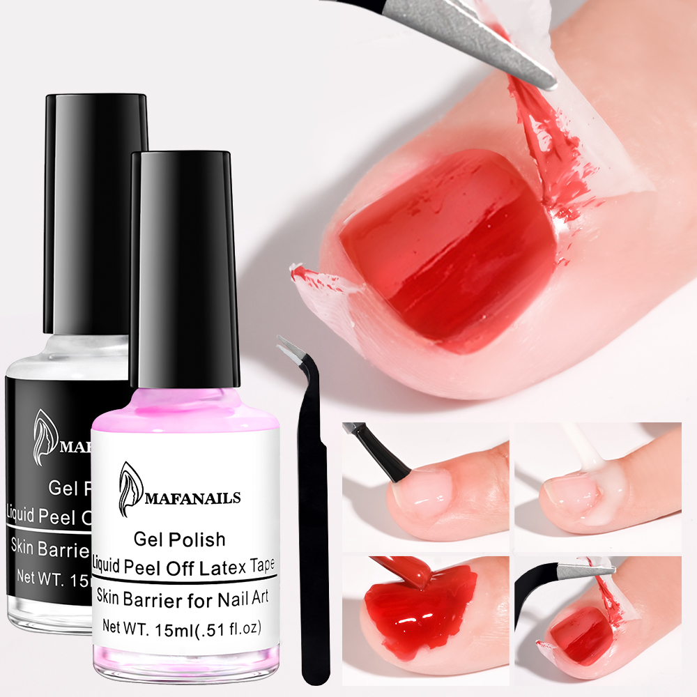 Peel Off Base Coat - 15ml Peel Off Latex Anti-freezing Cuticle