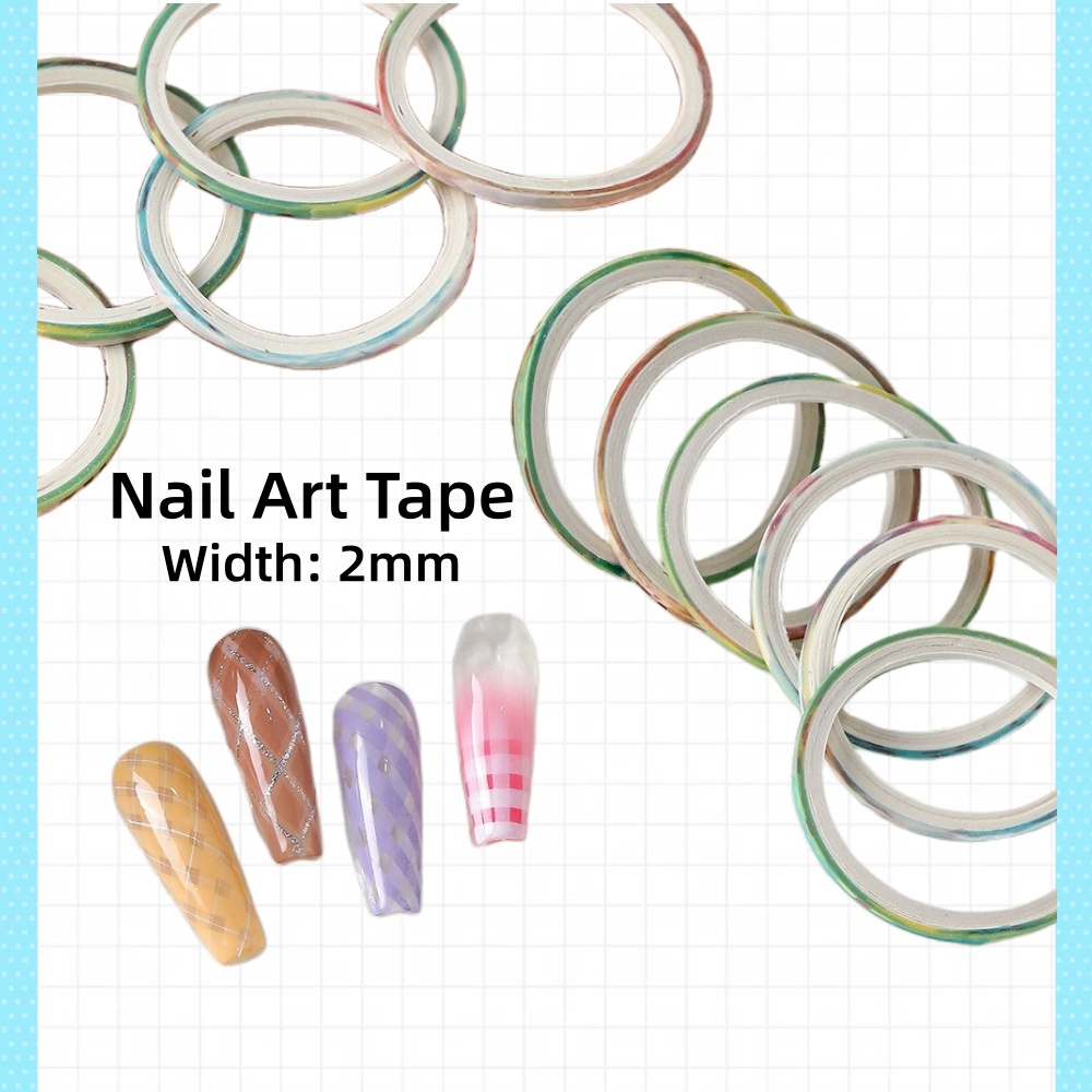 Striping Tape Nail - 10 Rolls Nail Striping Tape –