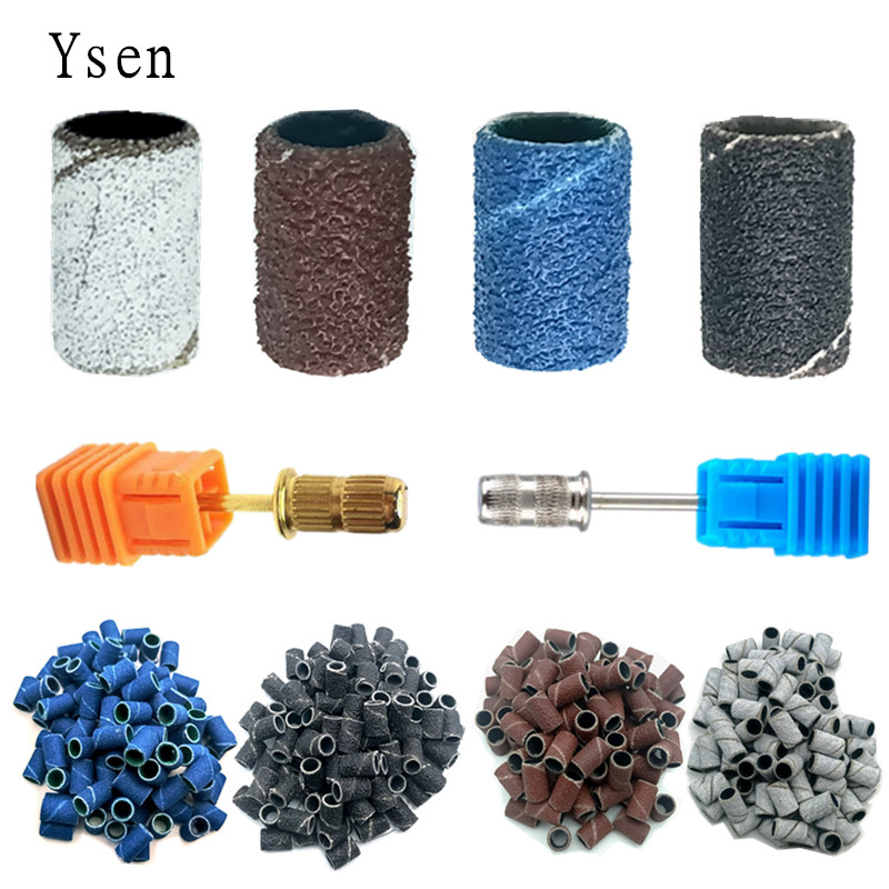 Striping Tape Nail - 80#120#180# Nail drill. 50pcs/batch Nail Polishing