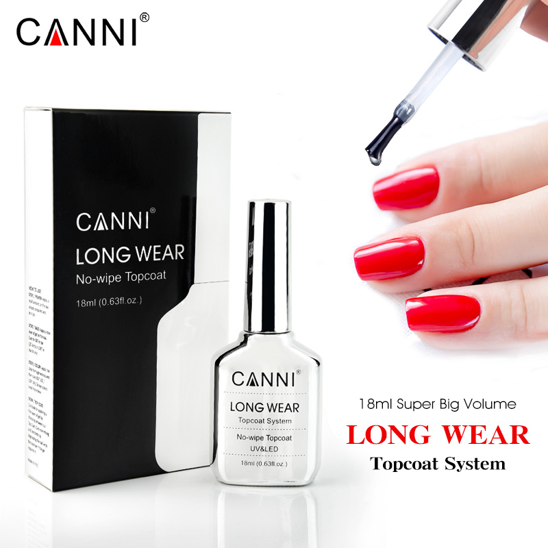 Peel Off Base Coat - Canni 18ml Diamond Nowipe Top Coat
