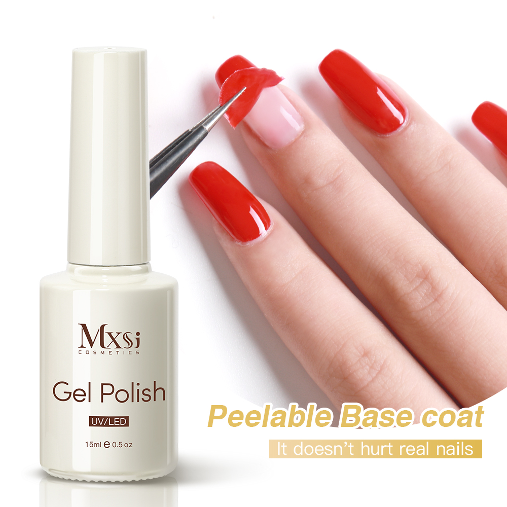 Peel Off Base Coat - 15ml Peelable Base coat Gel Nail