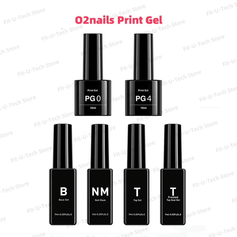 Peel Off Base Coat - O2nails Print Gel PG0 PG4 Nail