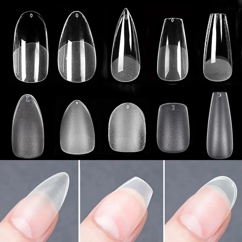 Nail Art Xs - 1Bag Matte Press On Nail Tips