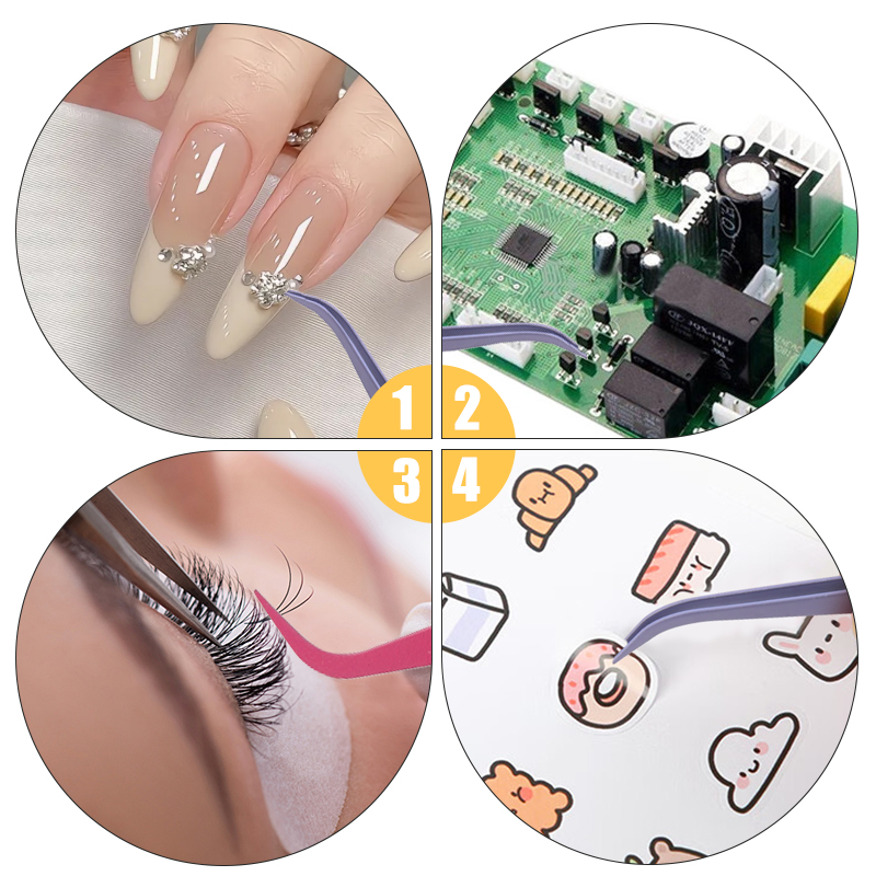 Nail Art Decor Eyelashes Tweez – Striping Tape Nail recenzja i cena