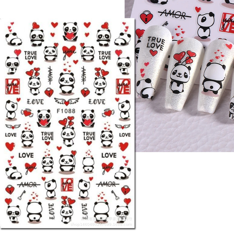 3d Nail Art Decals Valentine D – Nail Art Valentines Day recenzja i cena