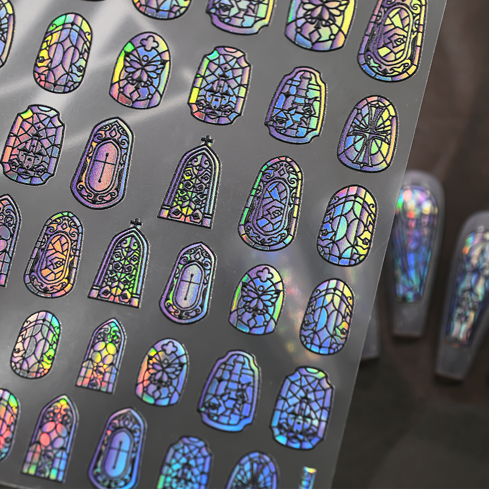 5D Sparkly Retro Glass Fragmen – Nail Art Gothic recenzja i cena