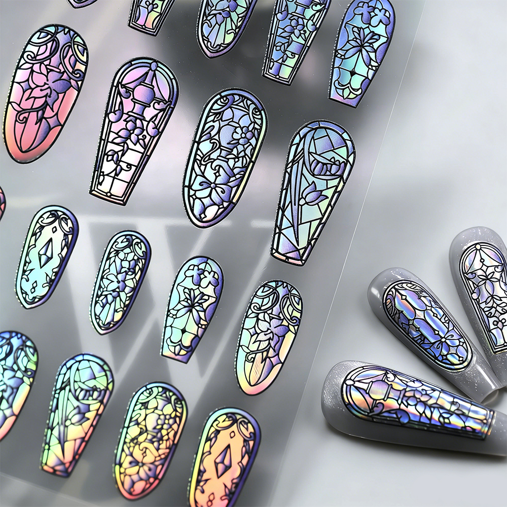 5D Sparkly Retro Glass Fragmen – Nail Art Gothic recenzja i cena