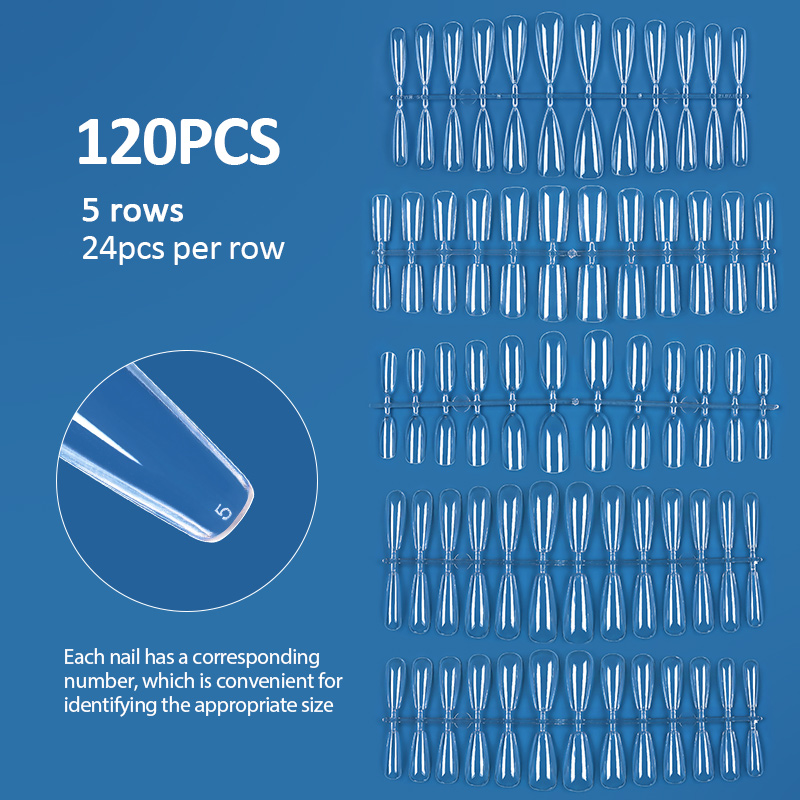120pcs False Nails Press on Ac – Nail Art Xs recenzja i cena