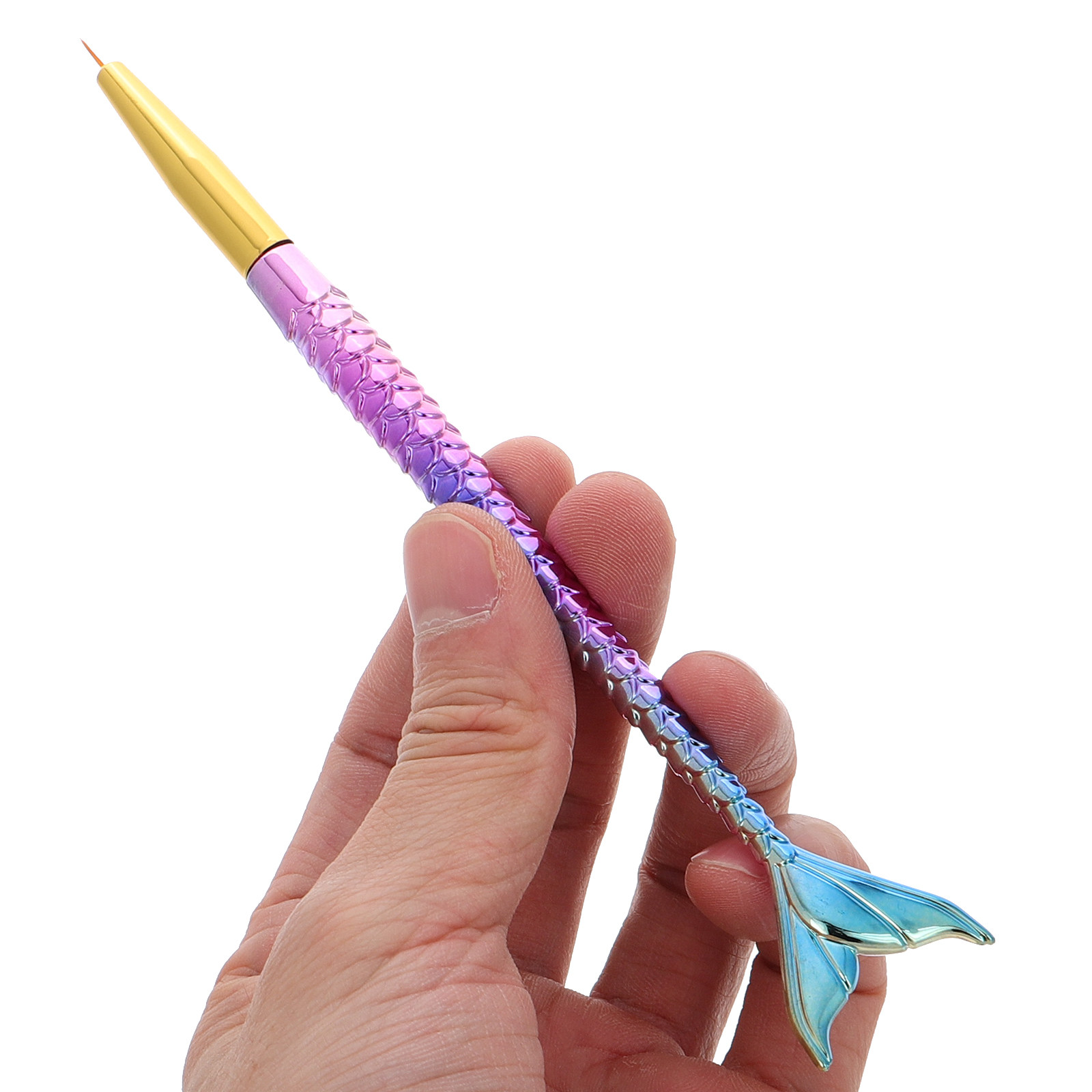 3Pcs Mermaid Tail Nail Art Lin – Nail Art Dotting Tool recenzja i cena