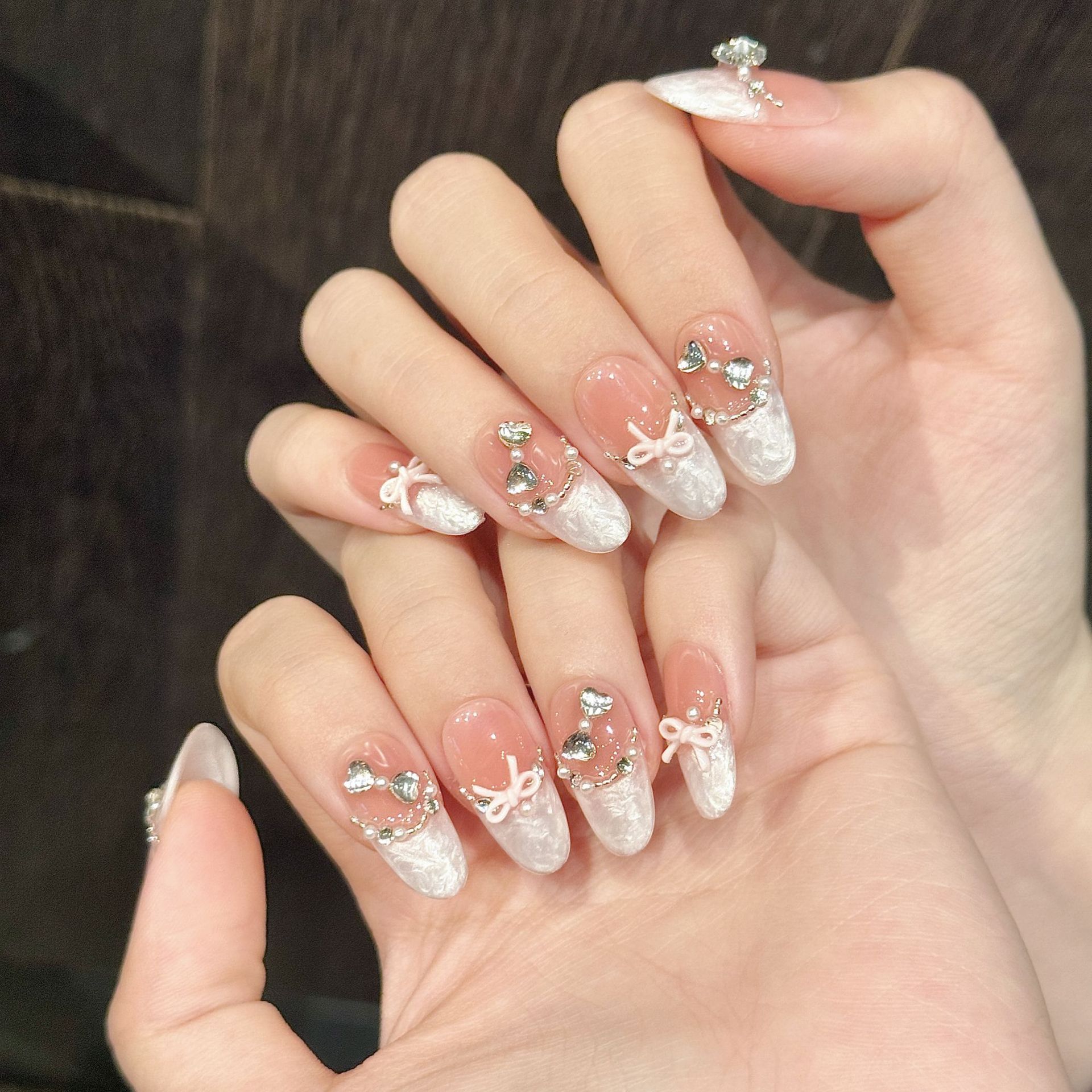 10pcs Handmade Press on Nails  – Nail Art Gothic recenzja i cena
