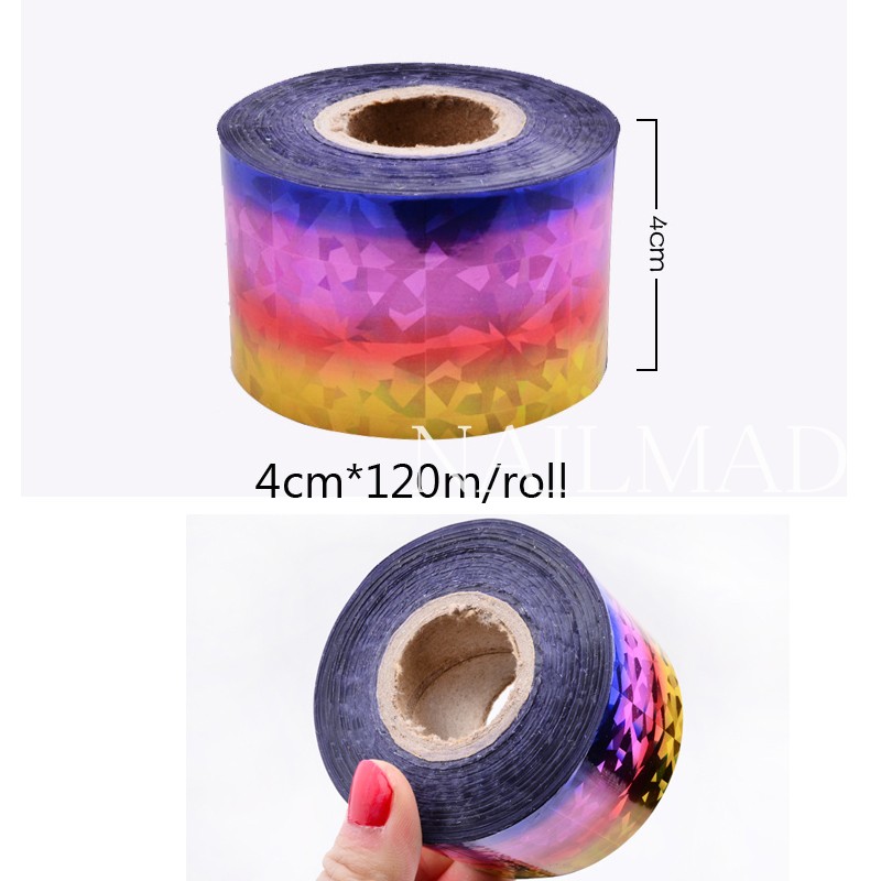 1 roll 120m*4cm Holographic Na – Nail Art Xl recenzja i cena