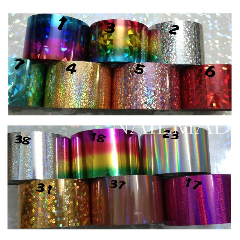 1 roll 120m*4cm Holographic Na – Nail Art Xl recenzja i cena