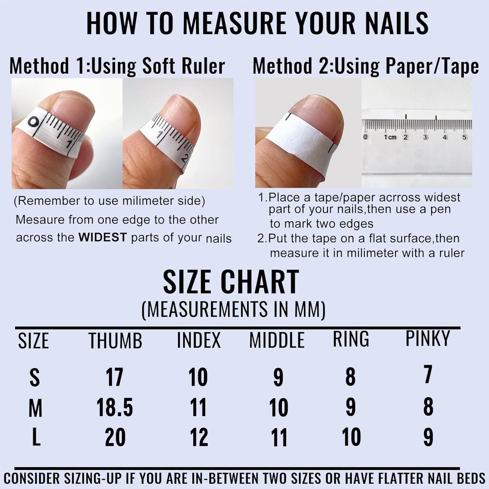 Handmade Press On Nails Transp – Nail Art Gliter recenzja i cena