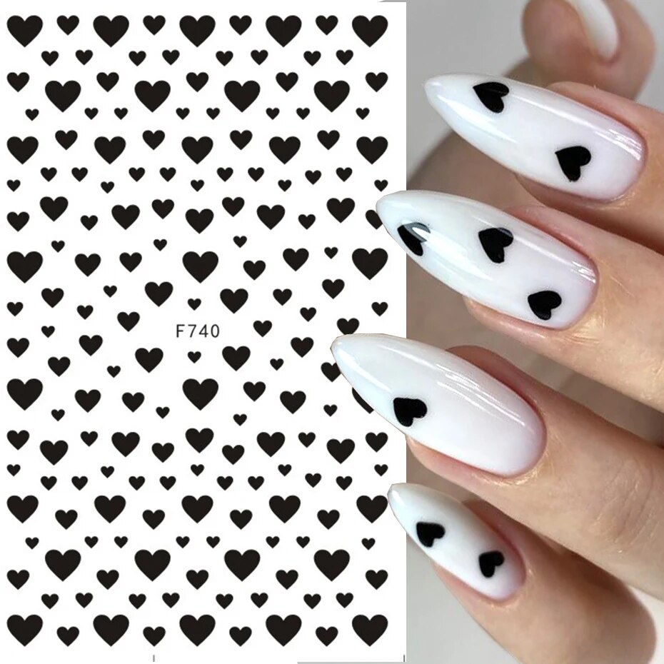 6PCS 3D Valentines Day Nail Ar – Nail Art Valentines Day recenzja i cena