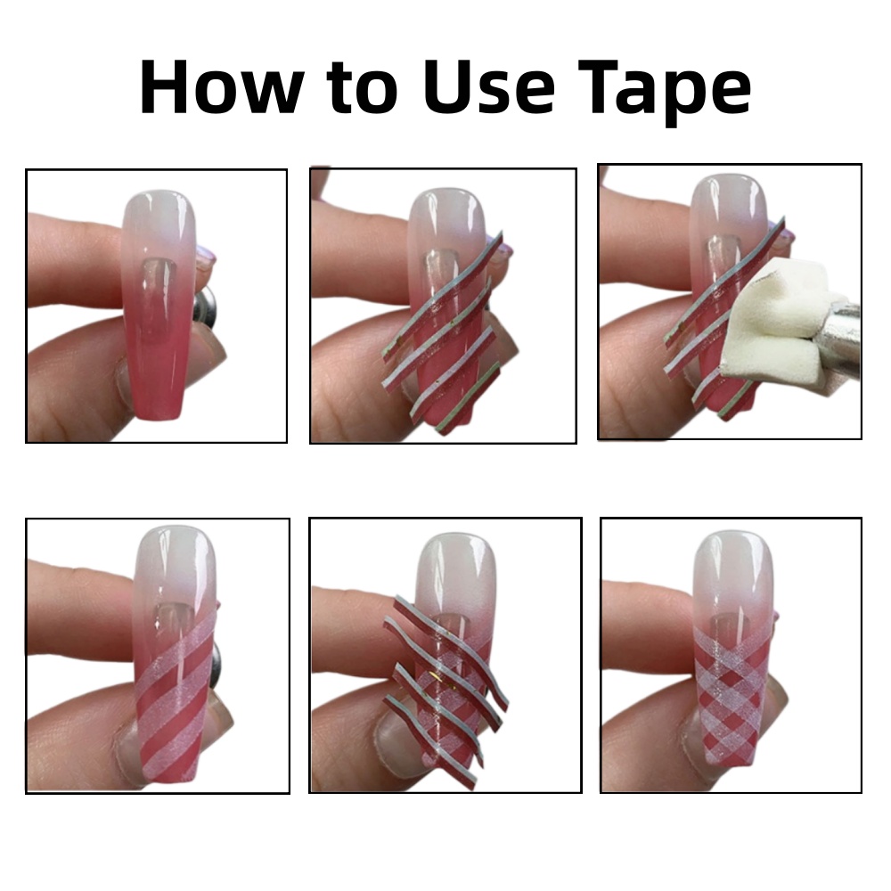 10 Rolls Nail Striping Tape –  – Striping Tape Nail recenzja i cena