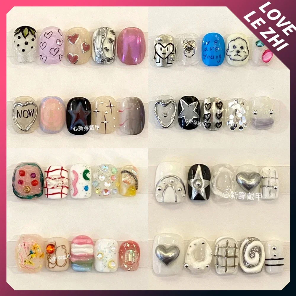 10Pcs Diy Creativity Funny Mas – Nail Art Xs recenzja i cena