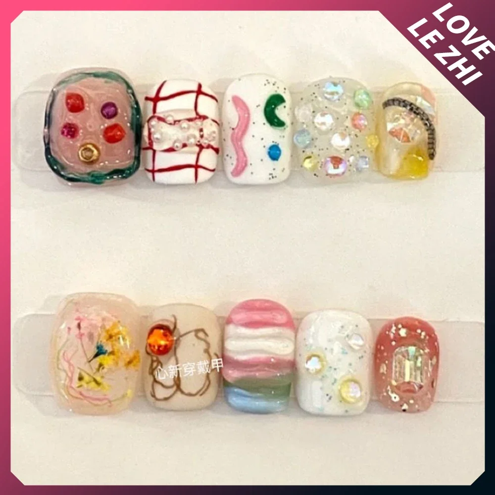 10Pcs Diy Creativity Funny Mas – Nail Art Xs recenzja i cena