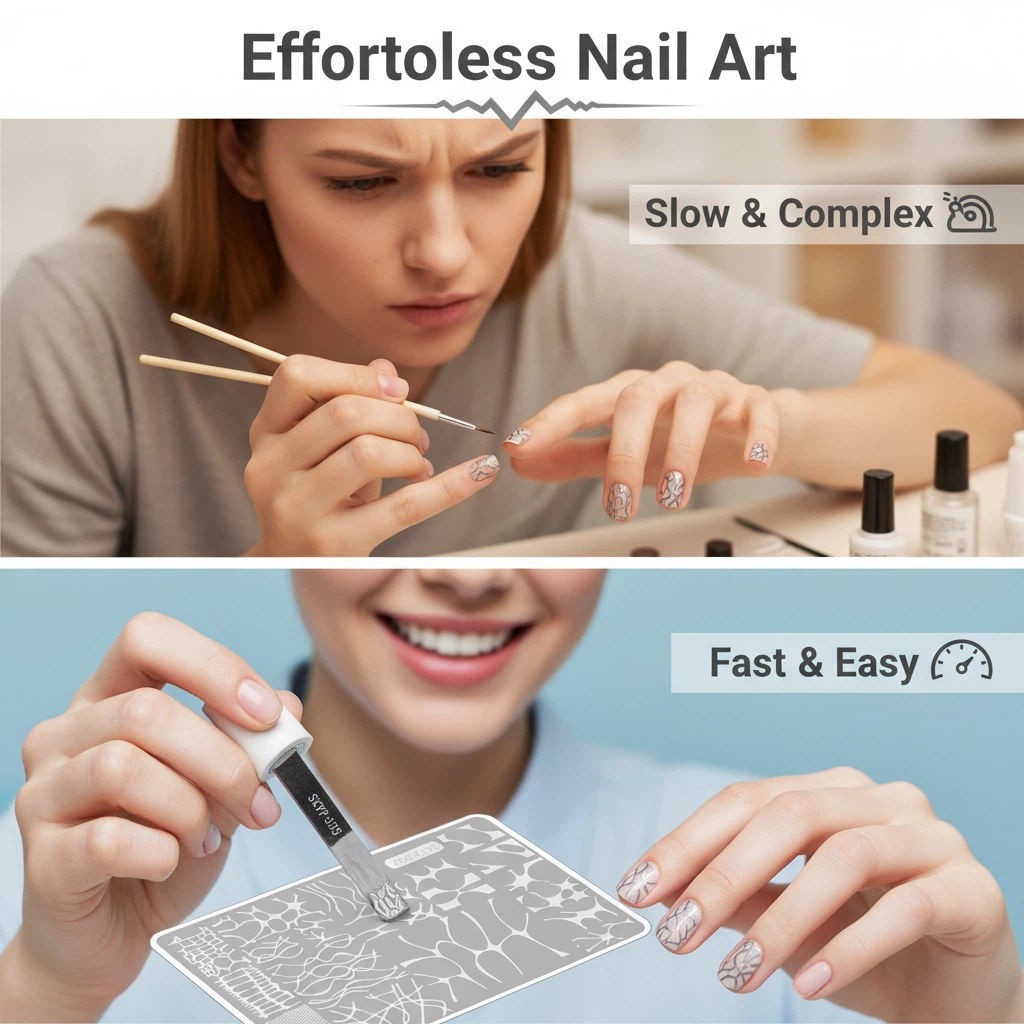 Nail Stamping Plates Gothic St – Nail Art Gothic recenzja i cena
