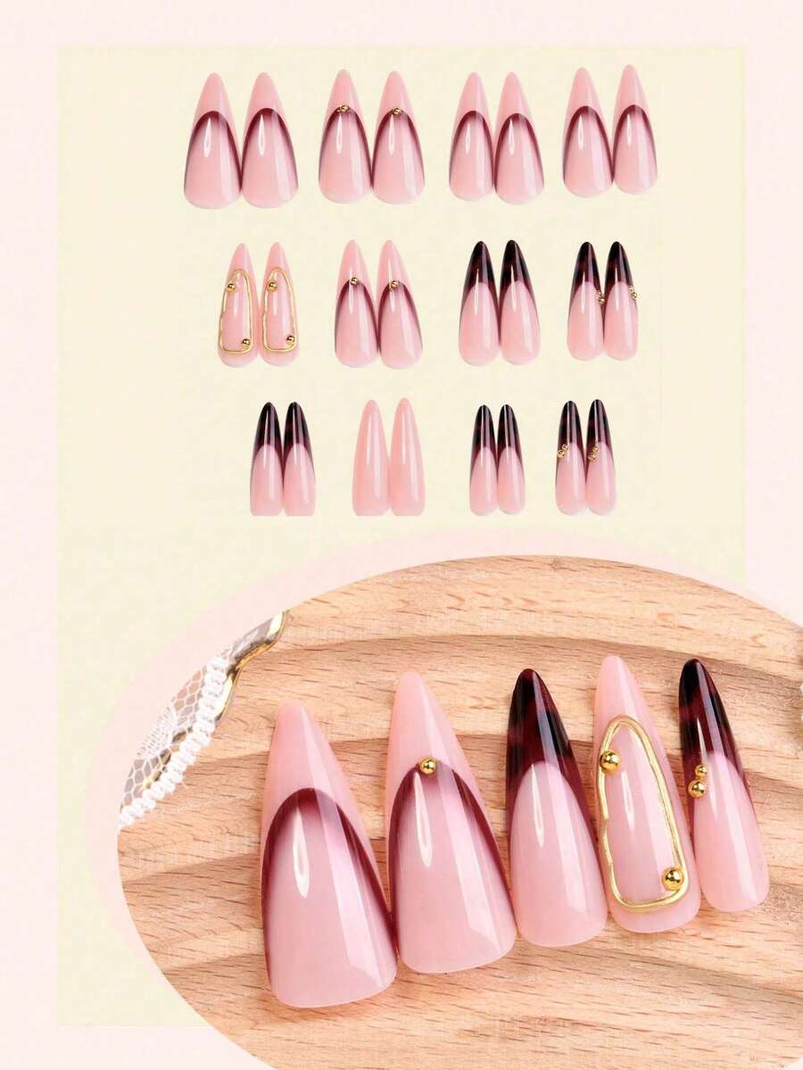 French leopard acrylic nail ar – Nail Art Gold recenzja i cena