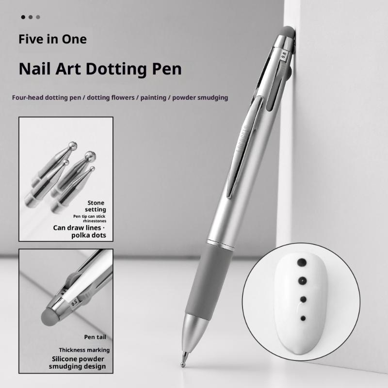 4in1 0.8/1.0/1.6/2.0mm Nail Do – Nail Art Dotting Tool recenzja i cena