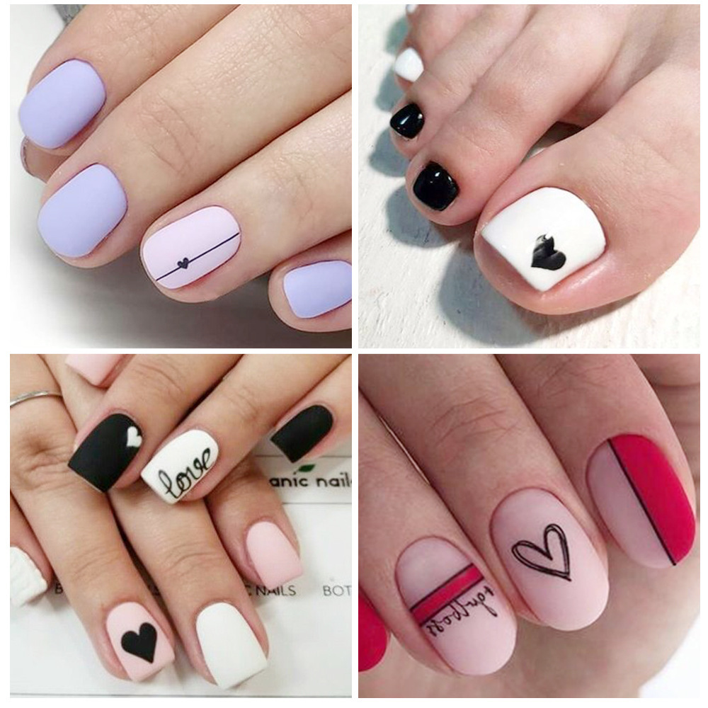 Nail Art Decals Love Hearts Le – Nail Art Valentines Day recenzja i cena