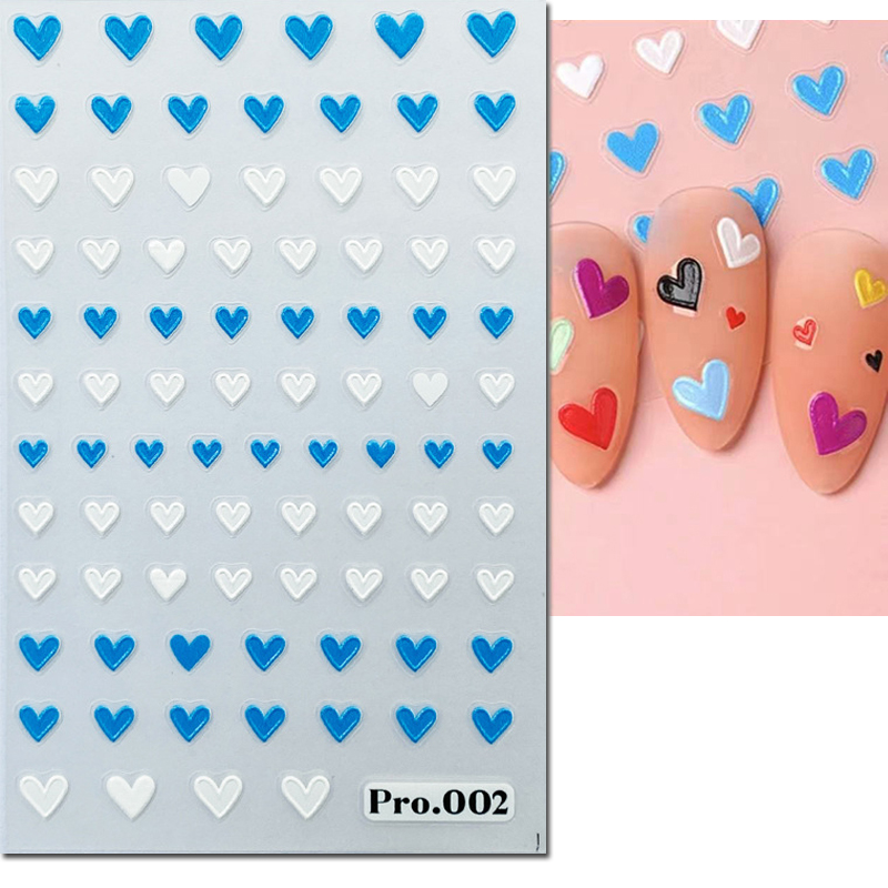 5d Embossed Nail Art Stickers  – Nail Art Valentines Day recenzja i cena