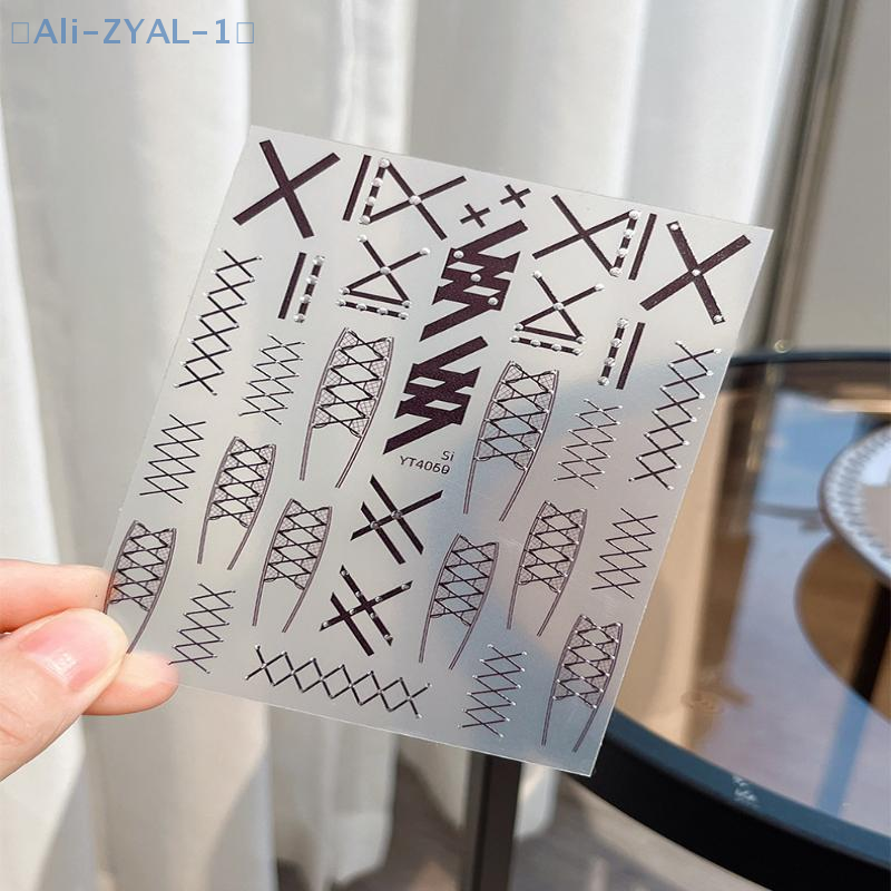 【ZYAL-1】5D Simple Black White  – Nail Art Xl recenzja i cena