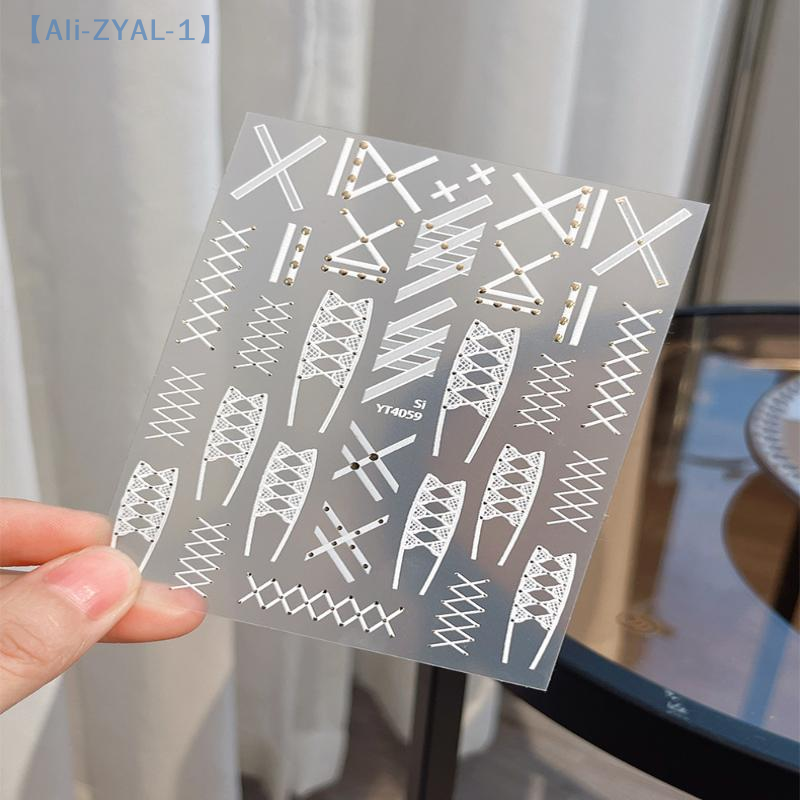 【ZYAL-1】5D Simple Black White  – Nail Art Xl recenzja i cena