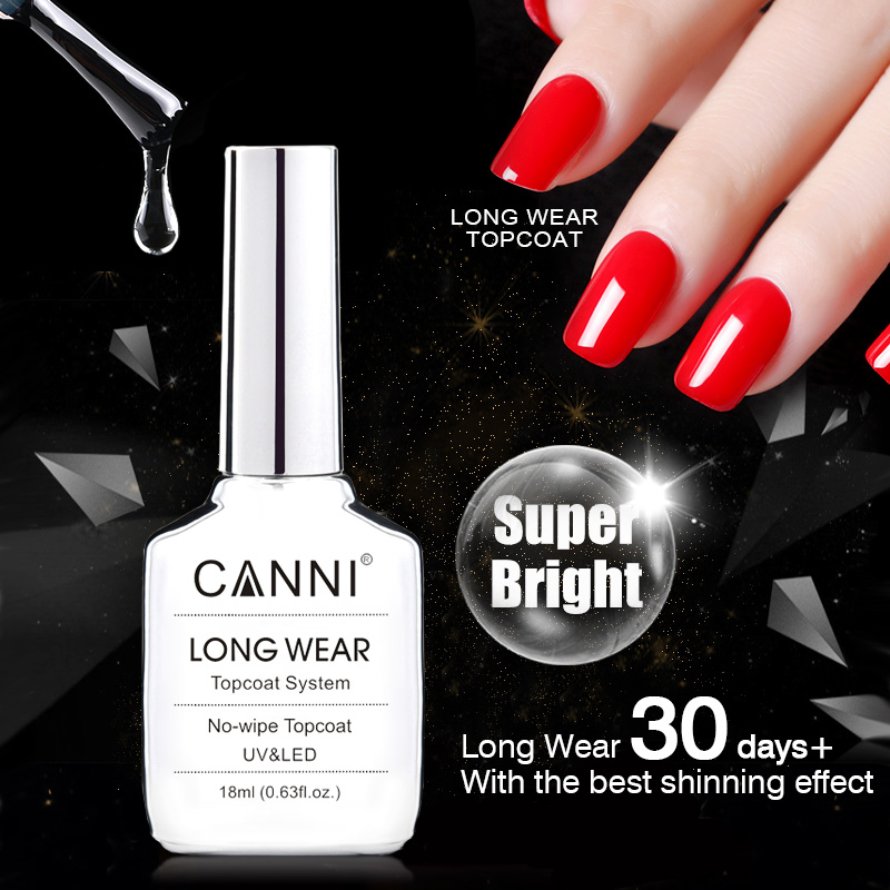Canni 18ml Diamond Nowipe Top  – Peel Off Base Coat recenzja i cena