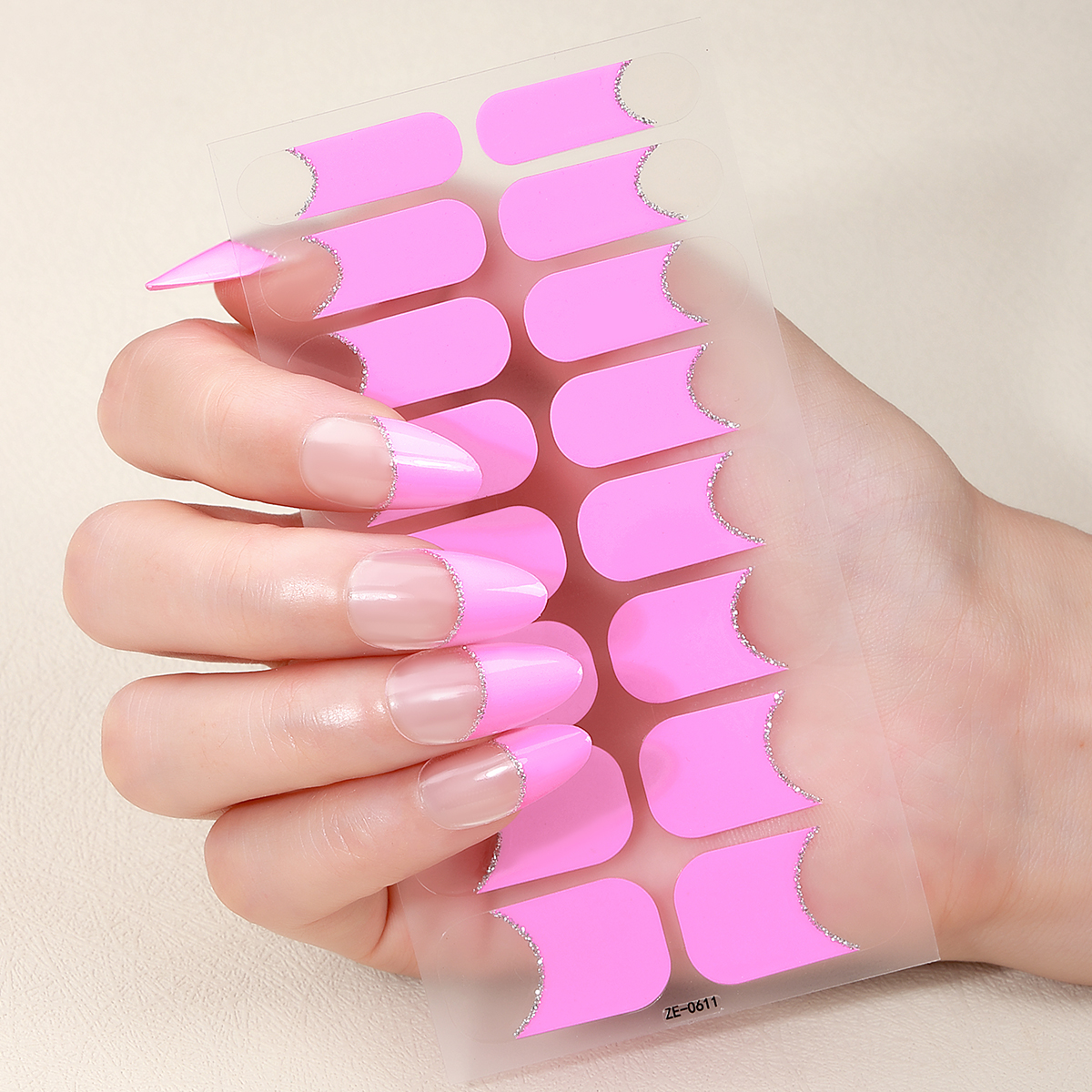 16Tips Full Cover Nail Sticker – Striping Tape Nail recenzja i cena