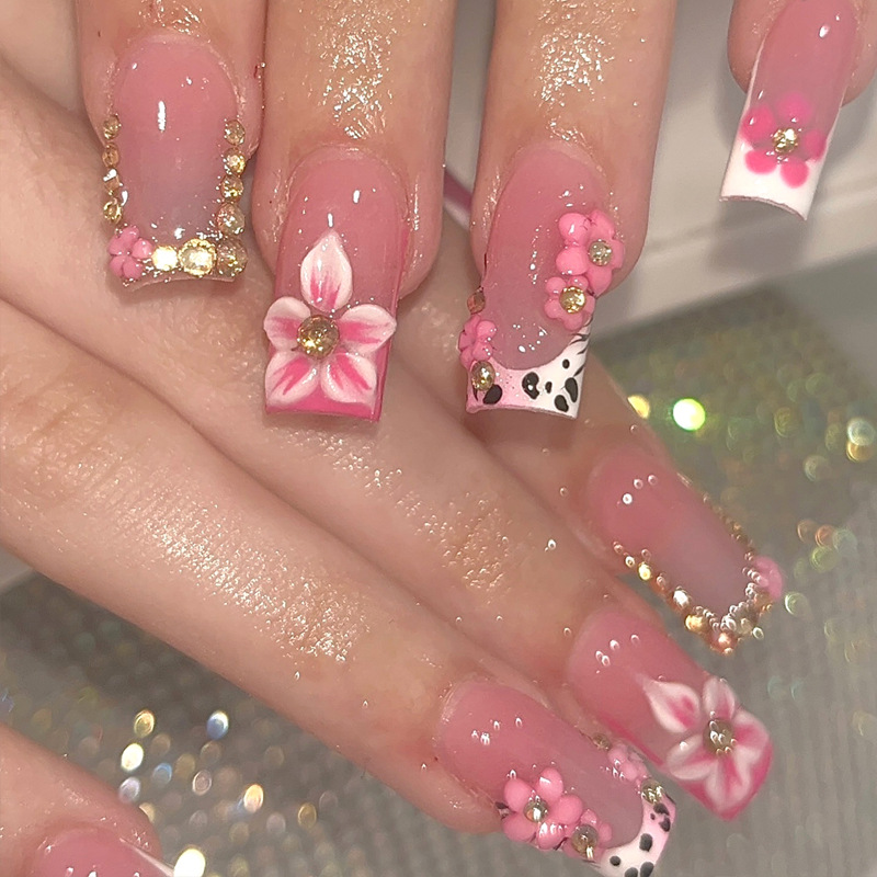 24Pcs French Tip Square Press  – Nail Art Xl recenzja i cena