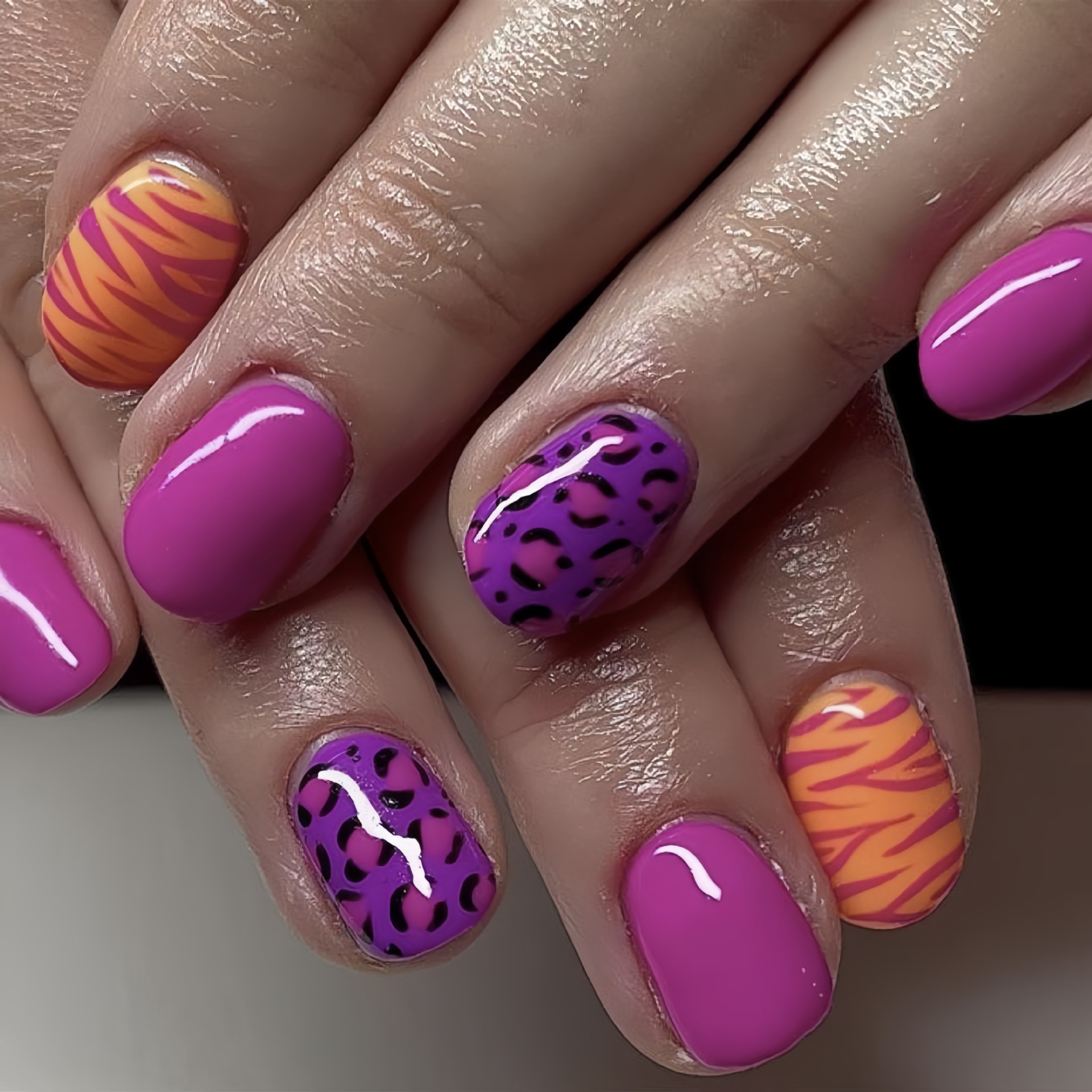 Short long fake nails for wome – Nail Art Gliter recenzja i cena