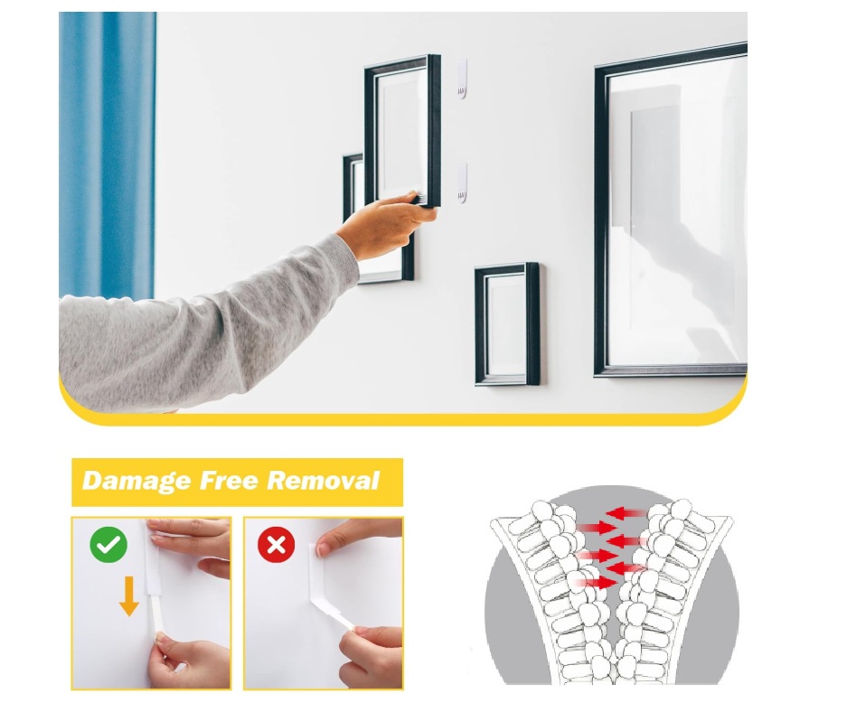 Dual Lock Picture Hanging Stri – Striping Tape Nail recenzja i cena