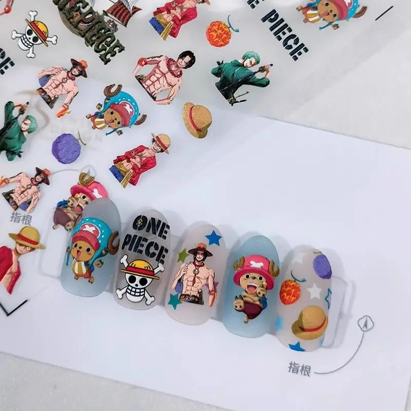 One Piece New Cartoon Luffy Ch – Nail Art Zoro One Piece recenzja i cena