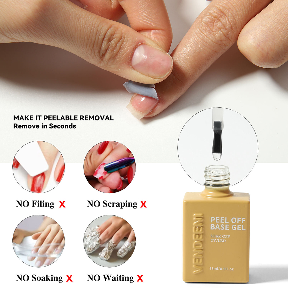 Vendeeni TPO HEMA FREE Easy Pe – Peel Off Base Coat recenzja i cena