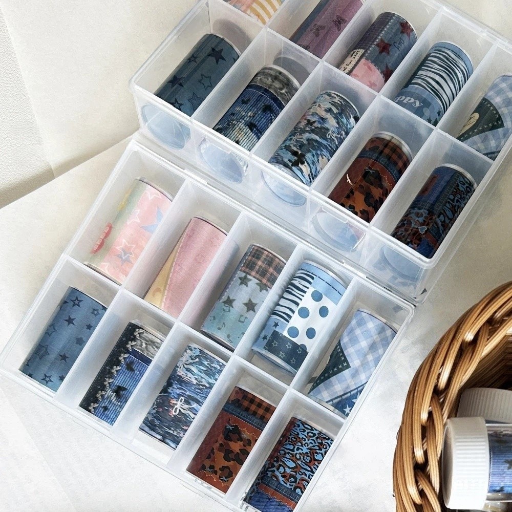 10Rolls Colorful Nail Foils Tr – Nail Art Denim recenzja i cena