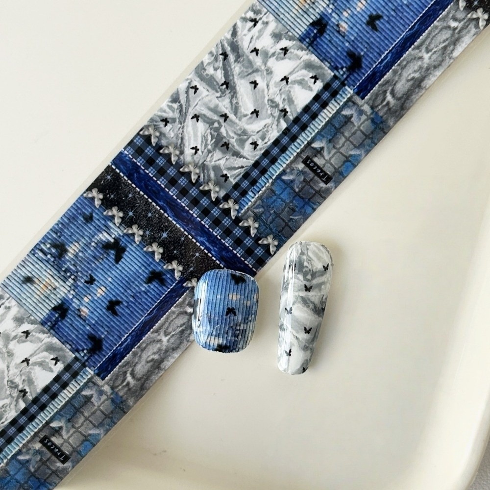 10Rolls Colorful Nail Foils Tr – Nail Art Denim recenzja i cena