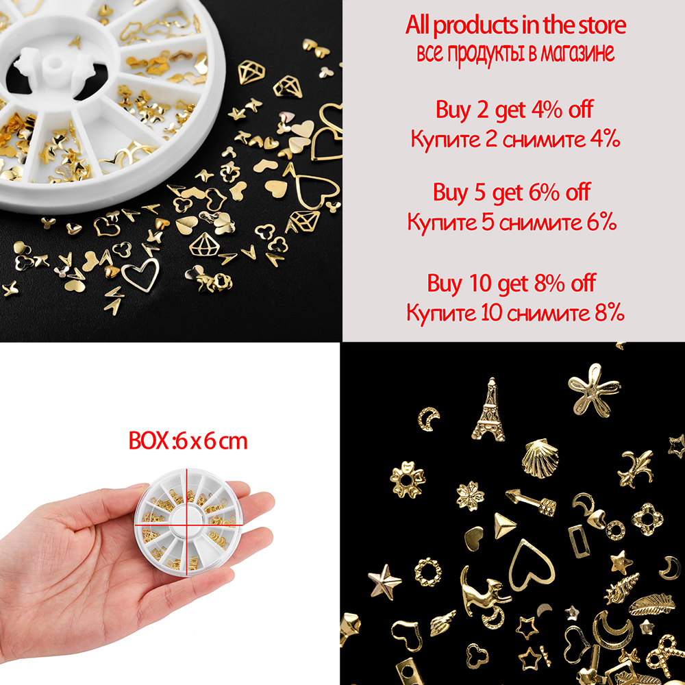 Mix Glitter Metal Frame Gold N – Nail Art Gold recenzja i cena