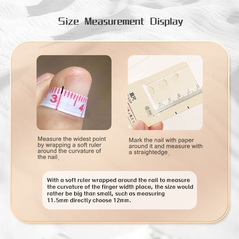 Handmade Short Press On Nails  – Nail Art Xs recenzja i cena