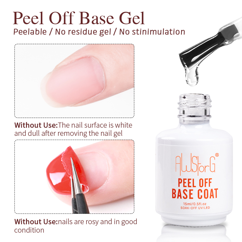 AWStorG 15ML Peel Off Base Coa – Peel Off Base Coat recenzja i cena