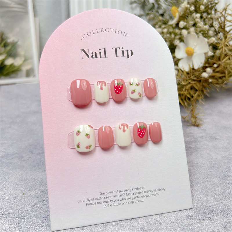 10pcs Handmade Press on Nails  – Nail Art Xs recenzja i cena