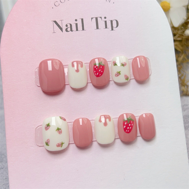 10pcs Handmade Press on Nails  – Nail Art Xs recenzja i cena