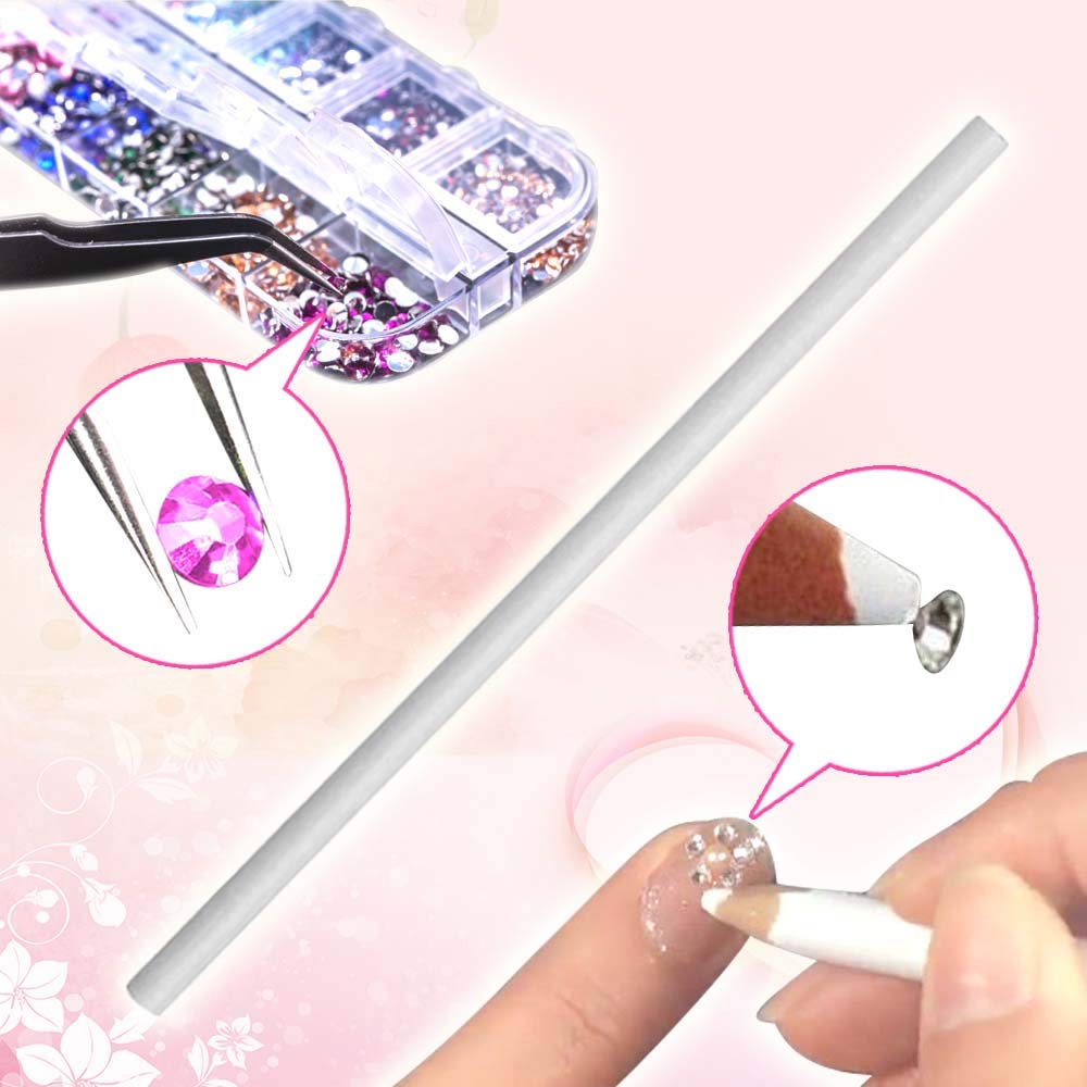 6400pcs Nail Art Rhinestones K – Nail Art Gold recenzja i cena