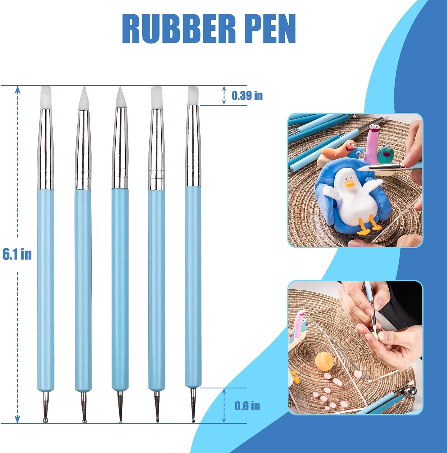 Polymer Modeling Clay Sculptin – Nail Art Dotting Tool recenzja i cena