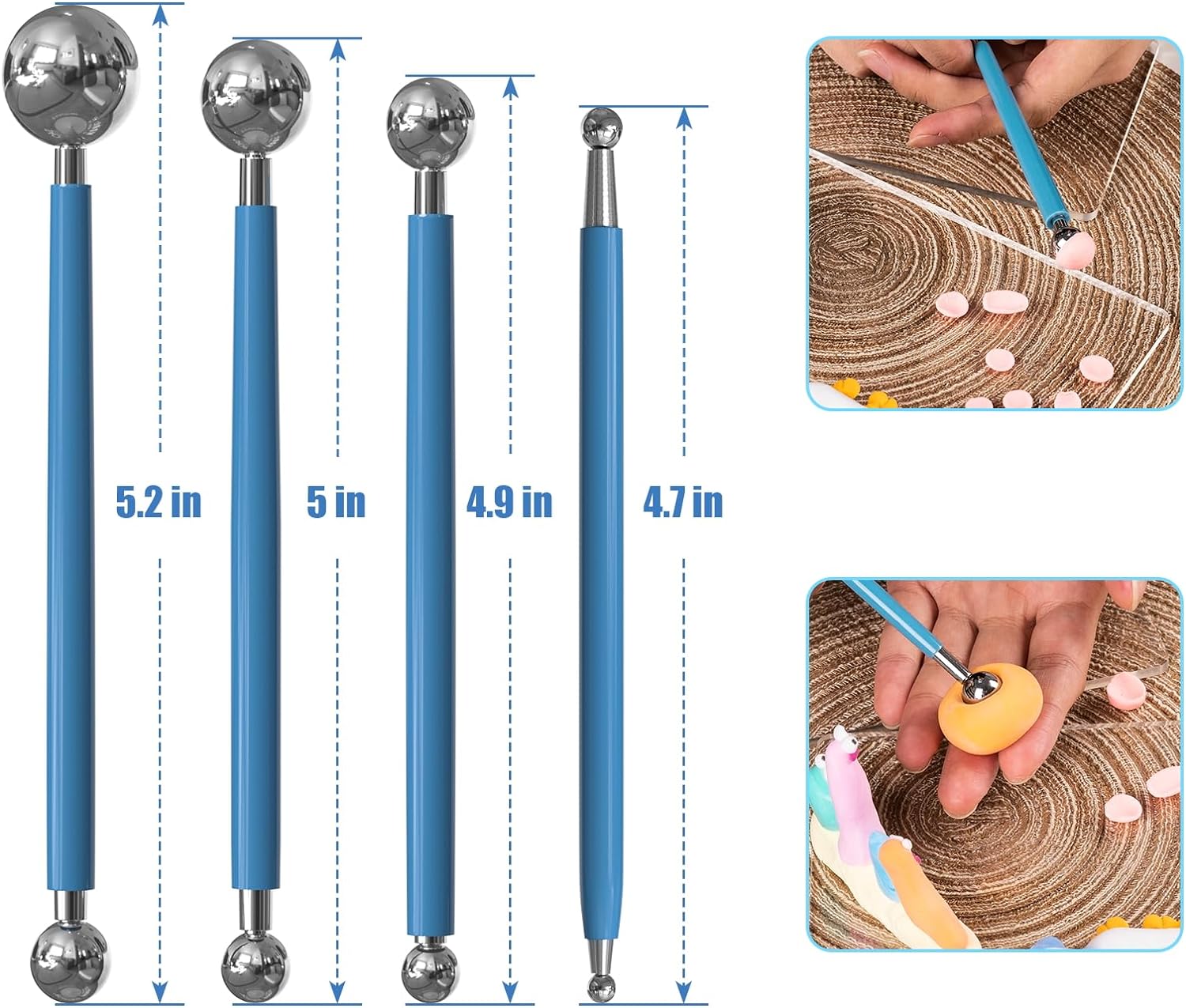 Polymer Modeling Clay Sculptin – Nail Art Dotting Tool recenzja i cena