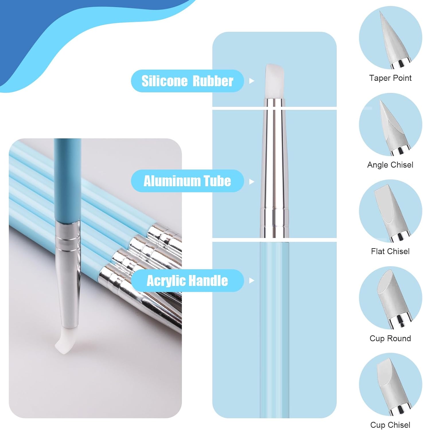 Polymer Modeling Clay Sculptin – Nail Art Dotting Tool recenzja i cena
