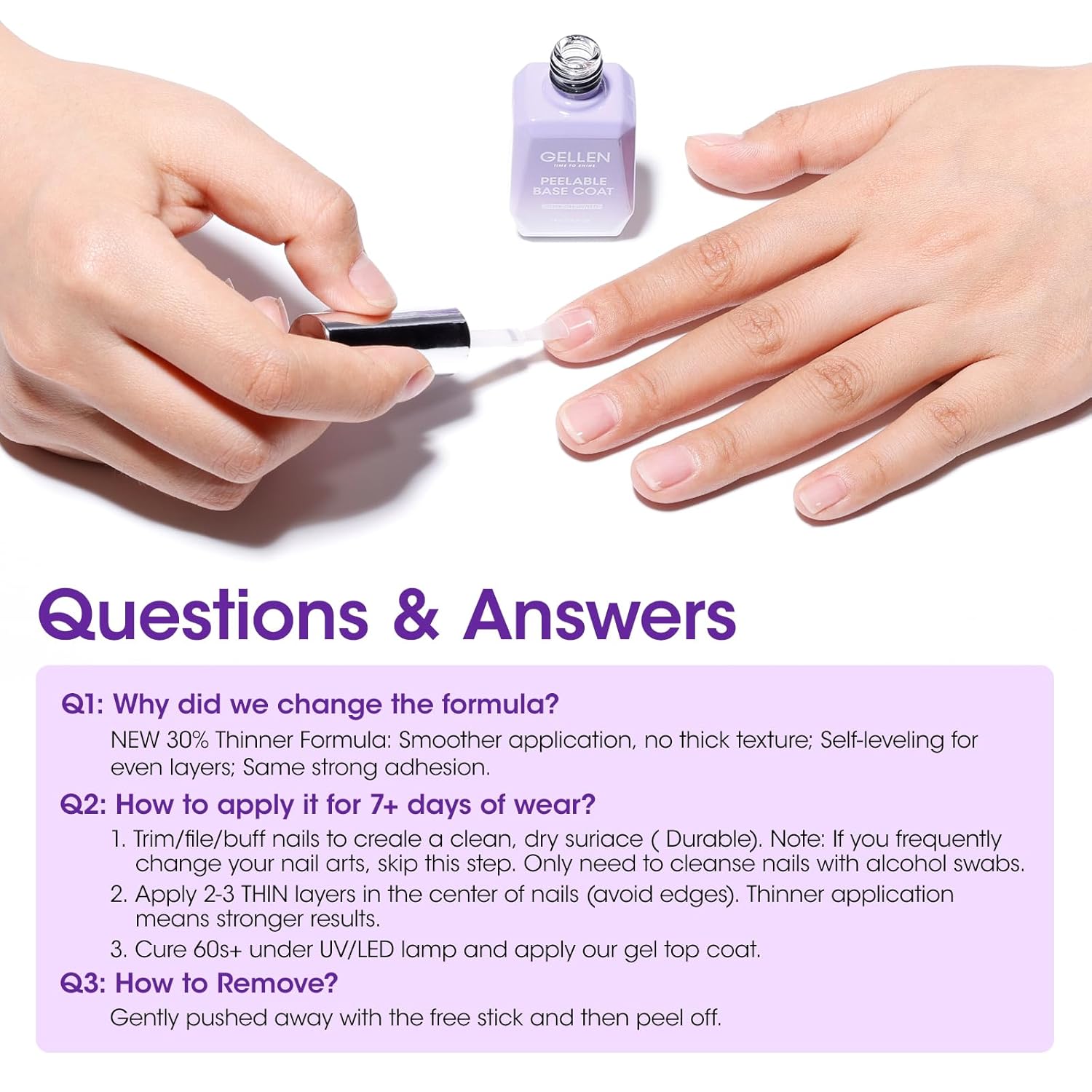 Peel Off Base Gel Long Wear Su – Peel Off Base Coat recenzja i cena