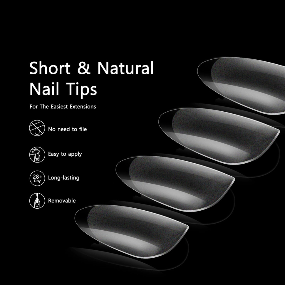 600 PCS Soft Gel X Nail Tips S – Nail Art Xs recenzja i cena