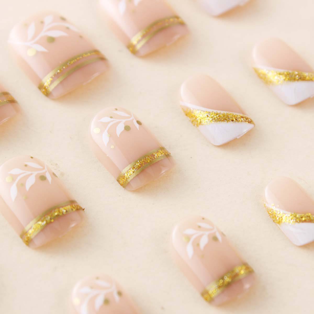 Short Medium fake nails for wo – Nail Art Gliter recenzja i cena