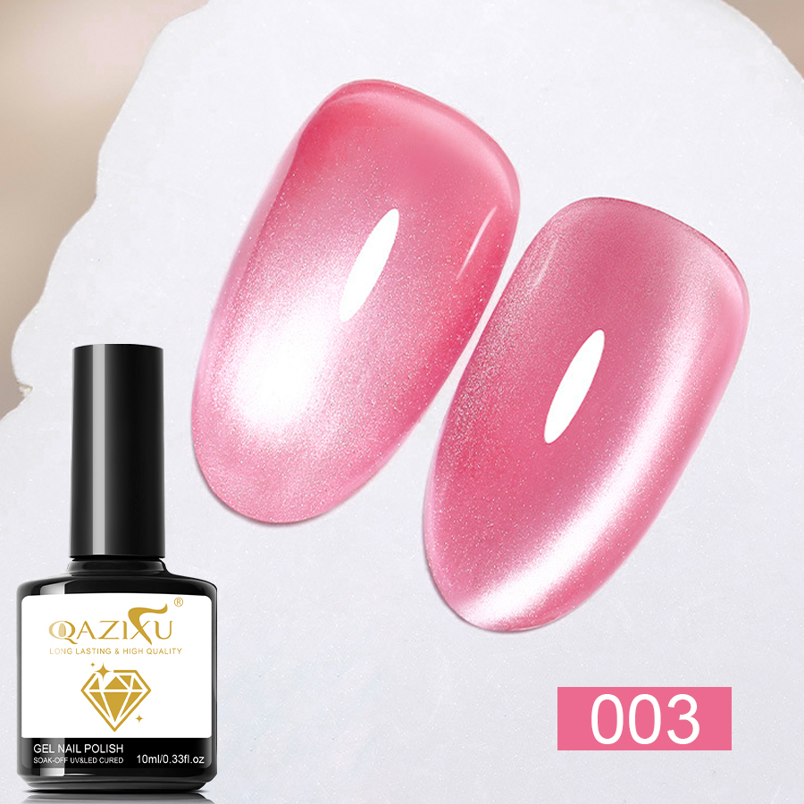Pink Cat Eye Gel Nail Polish S – Nail Art Valentines Day recenzja i cena